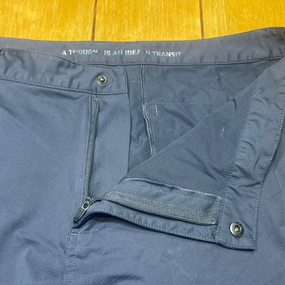 Rhone Commuter Jogger Pants Mens Size 33 Color Dark Gray Zip Up Ankle - Picture 4 of 16